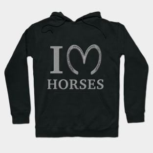 I <3 Horses Hoodie